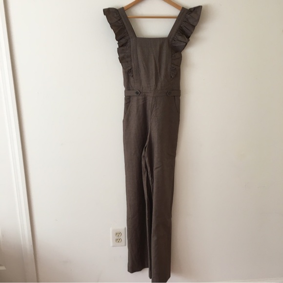 Ulla Johnson Ruffled Checked Jumpsuit - Picture 8 of 15